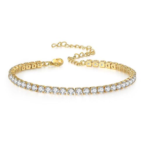 14K Gold Plated Anklets for Women - Tennis, Beaded, Station Ankle Bracelet - Summer Anklet Jewelry