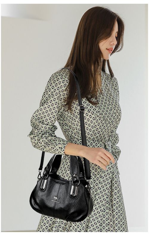 Spring Hot Sale  Large Capacity Shell Handbag Multi-Compartment, Stylish & Versatile | Shoulder or Crossbody Straps
