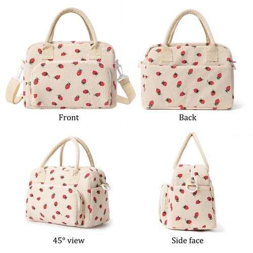 Lunch Bag Tote Bag Lunch Organizer Lunch Holder Insulated Lunch Cooler Bag 11L for Picnic Office for Women and Men