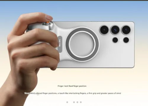 Magnetic camera handle for mobile phone, wireless Bluetooth camera, beauty and anti-shake