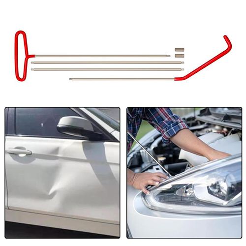 Car Repair Tool Kit Portable Automotive Tool Set With Carrying Bag For Cars & Trucks Professional Emergency Car Tools Door Dent Repair Tool