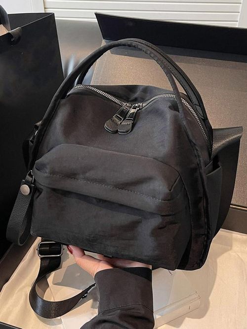 Women's Elegant Solid Color Shoulder Bag, Fashionable Zipper Crossbody Bag for Daily Used, 25 fall&winter Casual Trendy Versatile High-quality Daily Commuting Bag