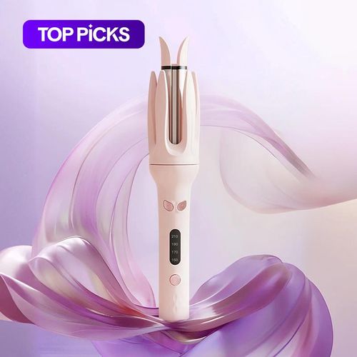 Automatic Hair Curling Iron, 28mm Hair Curler, Negative Ion Automatic Hair Hair Curl Wand, 4 Modes Temperatures Rotating Curling Iron for Women, Hair Styling Tools for Home, Automatic Curling Stick