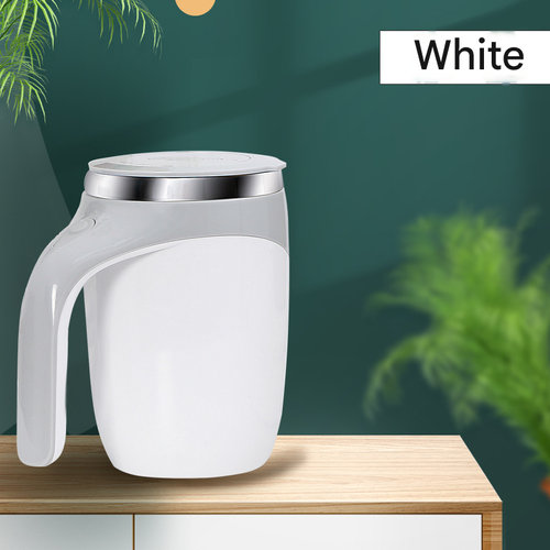 New 304 Stainless Steel Lazy Coffee Stirring Cup | Automatic Magnetic Rotating Electric Milk Mug | Premium Self-Stirring Mug for Office & Home