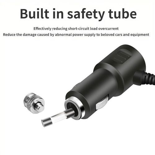 8 in 1 Cigarette Lighter Splitter, 120W Cigarette Lighter Adapter with PD QC 3.0, 12V 24V Independent Switches DC Cigarette Outlet Car Charger for All Car Devices