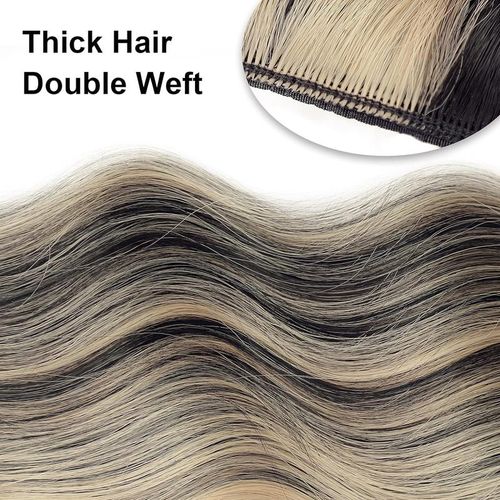Vigorous Clip in Hair Extensions Long Wavy Synthetic Hairpieces,,Easy to Wear for Women Girls Daily Use Event Party Use