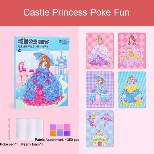 Art & Craft Activity, Mess-Free Art for Kids, DIY Kit, Gifts for Girls & Boys Ages 4 to 9 Creative Play Artistic