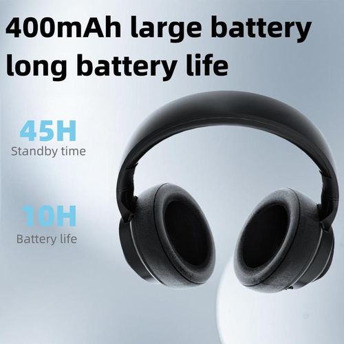 Bluetooth 6.0 LCD Touchscreen Wireless Noise-Canceling Headphones with DIY Wallpapers & Multiple Sound Effects – Great Gift Idea for Men and Women