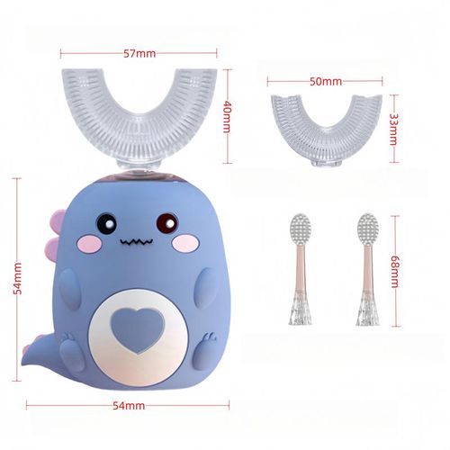 Baby electric Toothbrush,U-shaped toothbrush,2 - 14 Years, Soft Bristles, BPA Free | 2 - 4 Pack Oral Care Tools