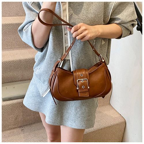 Shoulder Bags for Women Retro Crescent Hobo Handbag Y2K Underarm Purse