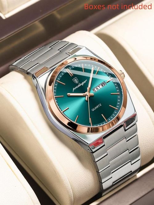 Men's Casual Business Round Dial Analog Quartz, Fashion Watch for Party, Daily Clothing Decor, Trendy All-match & Exquisite Watch , Business Fashion Watches