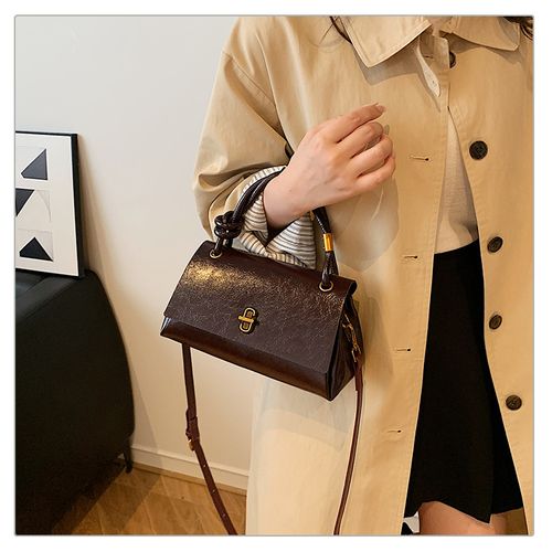 Simple Versatile Small Satchel Bag, Casual Flip Cover Clutch for Shopping & Commuting, Stylish Crossbody Shoulder Bag, Crossbody Clutch Purse, Classic Flap Shoulder, Daily Commuter Purse, Fashionable Shopping Purse, Crossbody Shoulder Handbag