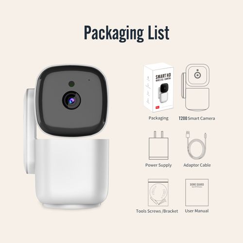 Bestselling 1080p HD Security Camera Yunyi Smart WiFi Surveillance 360 Degree PTZ with Motion Tracking Night Vision Home Monitoring Camera