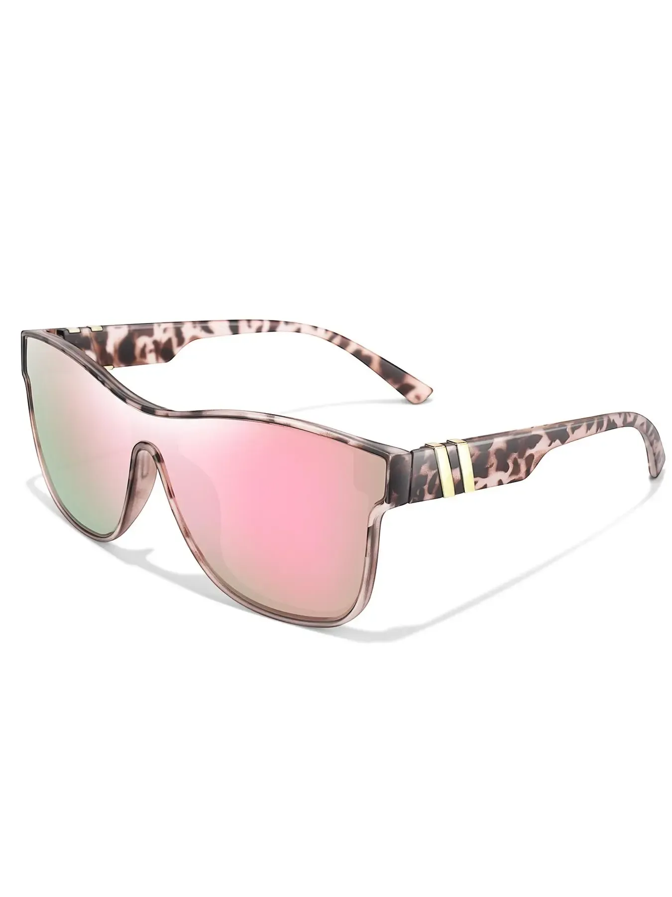Women's Fashion Leopard Pattern Sunglasses, High Quality Sunglasses, Trendy Casual Tinted Lens Sunglasses for Everyday Use, Fashion Accessories for Outdoor Activities, Mother's Day Gifts