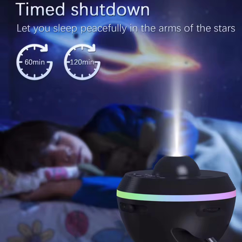 Galaxy Projector Night Light, USB Powered Galaxy Projector Night Light, Starry Sky Projector Night Light, Ambient Light for Bedroom, Home Decor