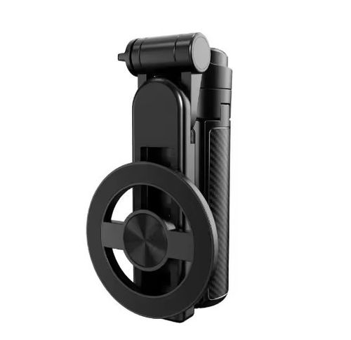 2026 New 4 in 1 Magnetic Selfie Stick - 360° Rotation Wireless Bluetooth Control, 14.96 Inches Max Extension, Compact Tripod Stabilizer Magnetic Phone Holder for Selfies Video Recording Vlogging Compatible with Most Phones