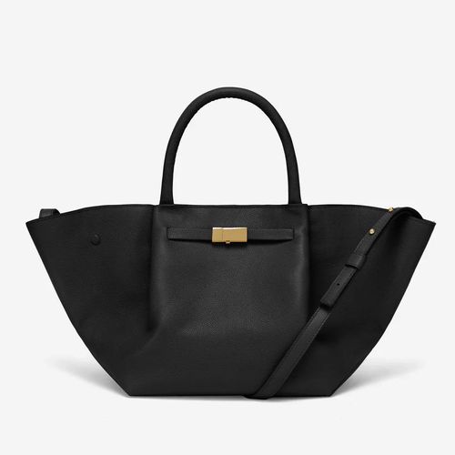 Women's Large-Capacity Handbags 2026 New Solid Color Tote Bags Black Fashionable for Daily Travel