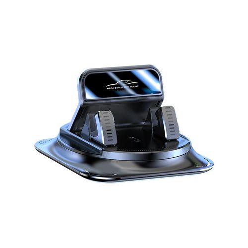 Car Phone Mount with Strong Suction Cup – 360 ° Rotation, Adjustable Viewing Angles, Anti-Slip Holder for All Phones.