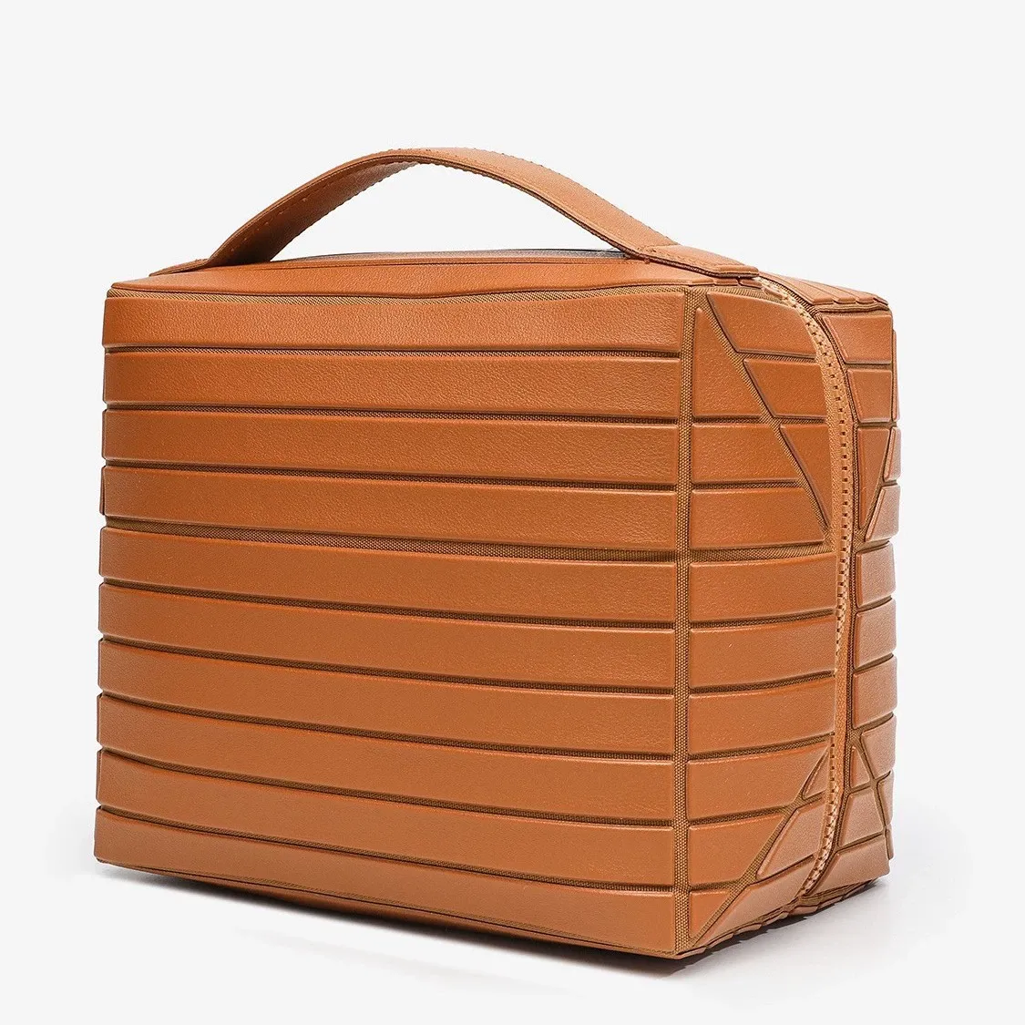 2026 New Portable Foldable Cosmetic Bag - Large Capacity Compartmentalized Toiletry Organizer for Travel Skincare Makeup Storage, In Stock