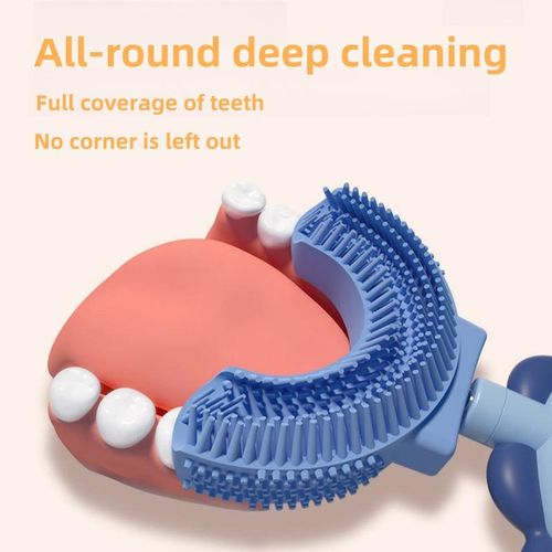 Baby electric Toothbrush,U-shaped toothbrush,2 - 14 Years, Soft Bristles, BPA Free | 2 - 4 Pack Oral Care Tools