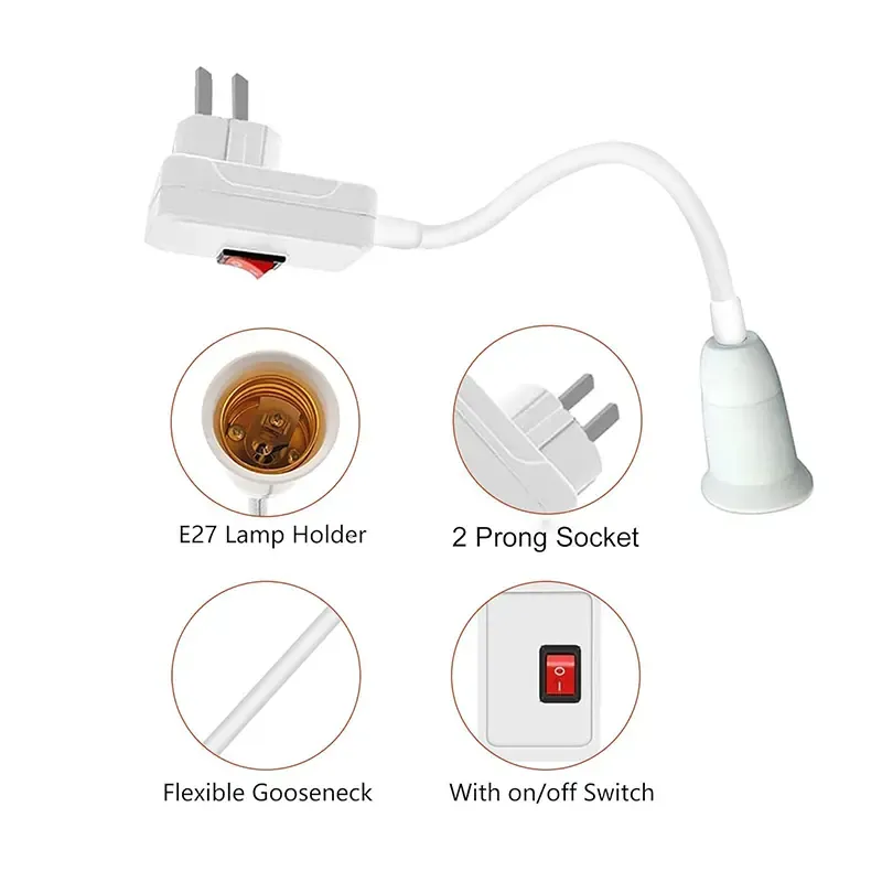 Instant Cooling Socket Fan - No Wiring Needed, Perfect for Kitchen, Bathroom & Garage