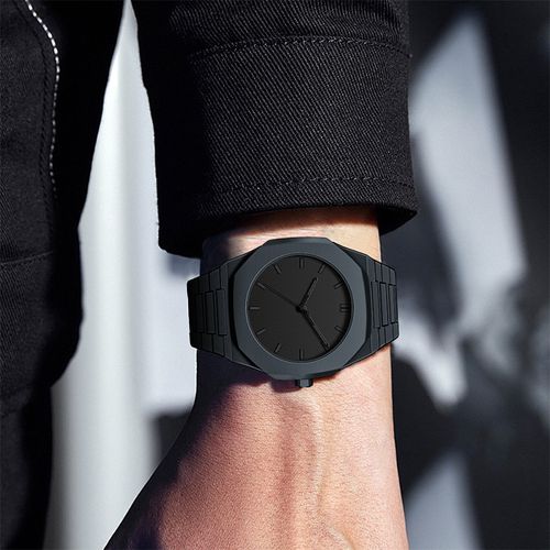 New Trendy Men's High-End Quartz Analog Watch, Arabic Numerals Wristwatch, Fashion Simple Couple Watch, Stylish and Elegant Timepiece