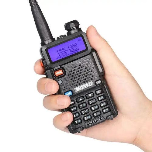 (single)Baofeng UV-5R dual-band two-way amateur radio transceiver, long-range support for CHIRP portable handheld walkie-talkies .