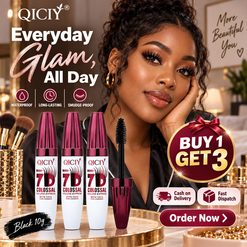 Buy 1 Get 3 Free 7D Waterproof Mascara Long-Lasting & Smudge-Proof
