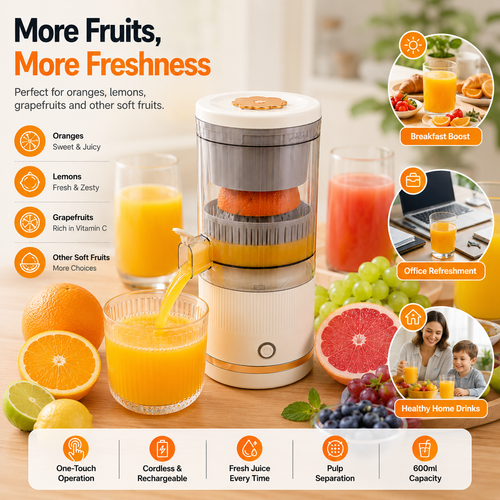 🔥HOT SALE🔥 COD！Juicer, Home Use, Pure Juice Extractor, Detachable, Portable Juicing Cup, Mini Blender, Multifunctional