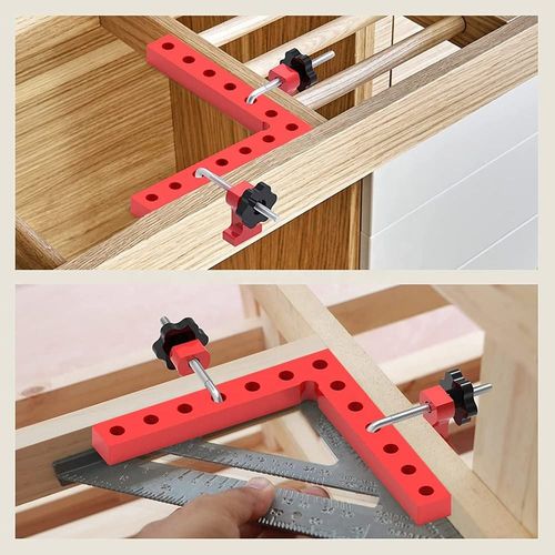 90 Degree Positioning Square Fixing Clip Right Angle Clamp 140*140mm