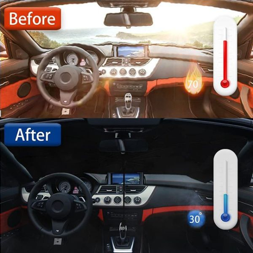 Car windshield sunshade sunshade SHADESHELLA