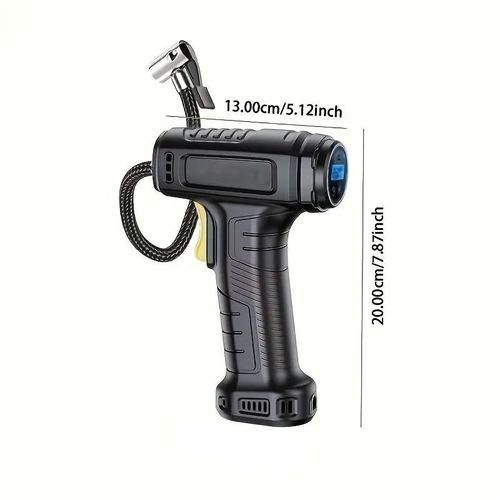 Digital Wireless Car Tire Inflator, Portable Car Tire Air Compressor