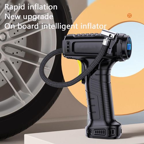 Digital Wireless Car Tire Inflator, Portable Car Tire Air Compressor