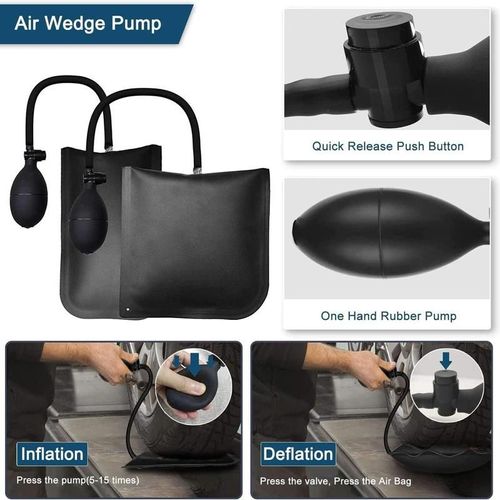 Portable Car Unlock Kit, Emergency Automotive Tool Set for Cars Trucks