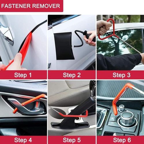 Portable Car Unlock Kit, Emergency Automotive Tool Set for Cars Trucks
