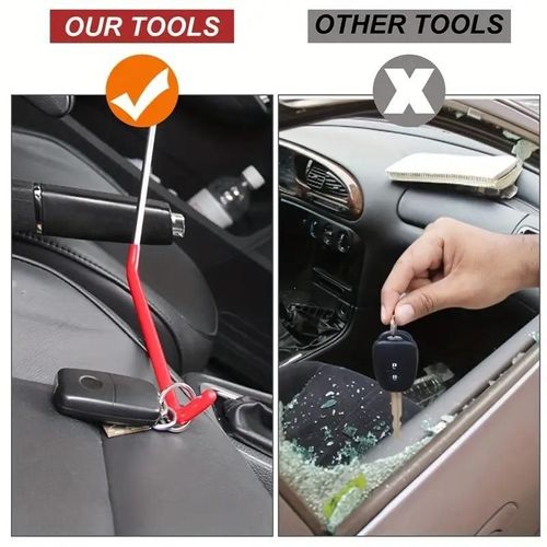 Portable Car Unlock Kit, Emergency Automotive Tool Set for Cars Trucks