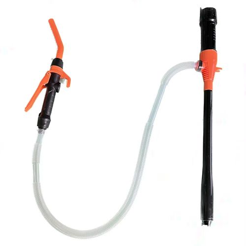 Water & Fuel Transfer Pump with Nozzle, Electric Fuel Pump with Long Hose