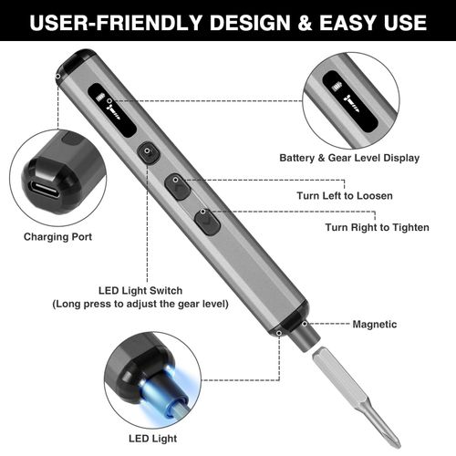 68-in-1 Multi-functional Electric Screwdriver Bit Set