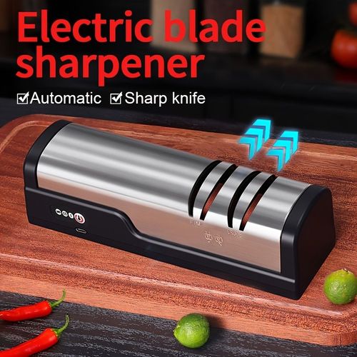A Professional USB Rechargeable Portable Electric Knife Sharpener