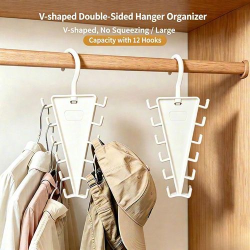 V-Shaped Double-Sided Hangers