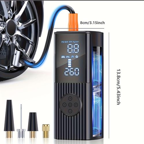 Portable tire inflator