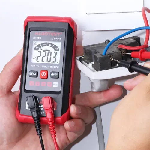 HABOTEST HT123 Smart Multimeter - High Precision, NCV & Backlight｜Electrical Tool Essential