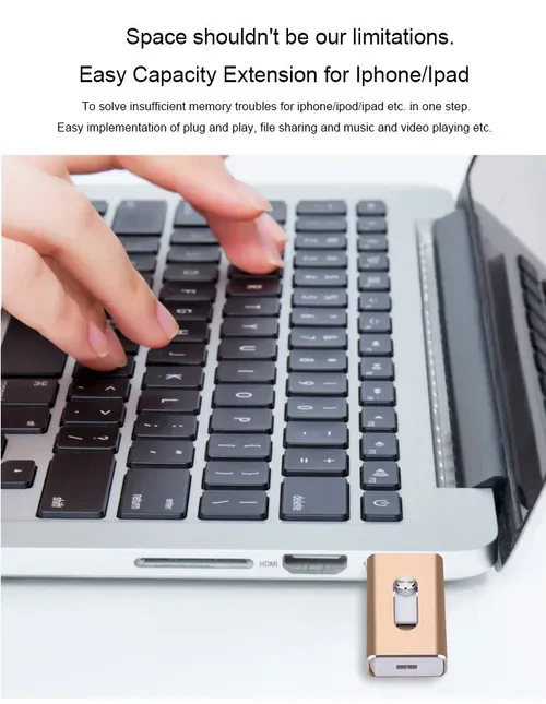 3-in-1 Phone USB Flash Drive - Expand iPhone Android Storage Instantly