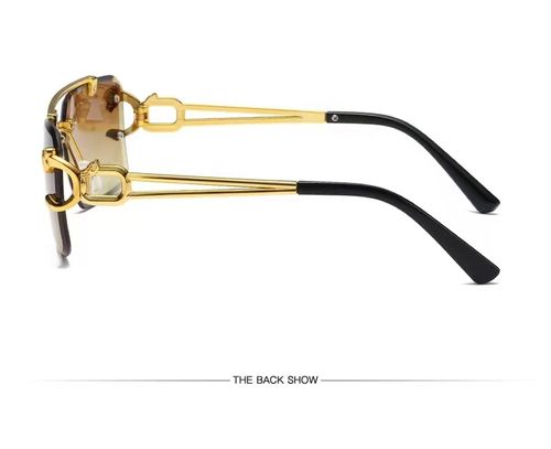 Stylish and high-end 2025 new frameless sunglasses, unisex, suitable for outdoor high-light scenes, lightweight and easy to carry, a perfect holiday gift.