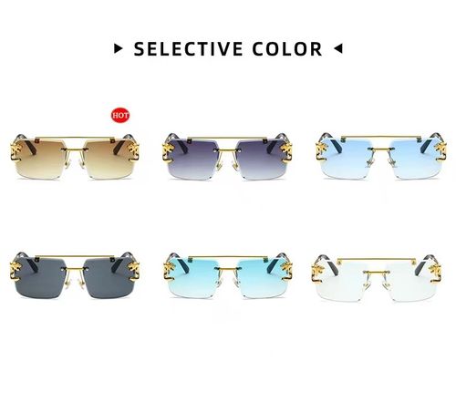 Stylish and high-end 2025 new frameless sunglasses, unisex, suitable for outdoor high-light scenes, lightweight and easy to carry, a perfect holiday gift.