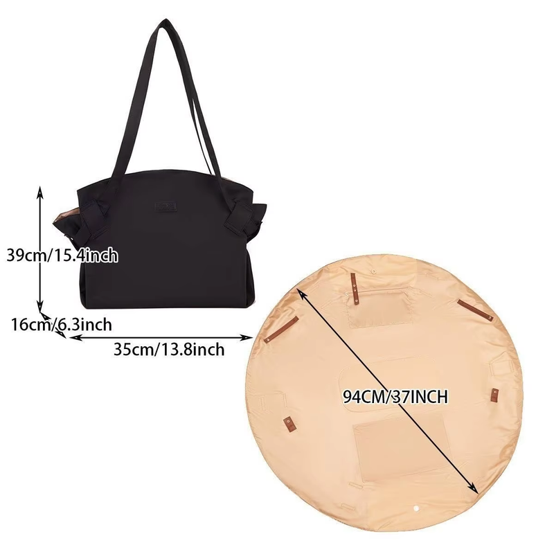 Geantă de depozitare de mare capacitate pentru călătorii și camping geantă de depozitare portabilă, crossbody și pentru uz casnic.