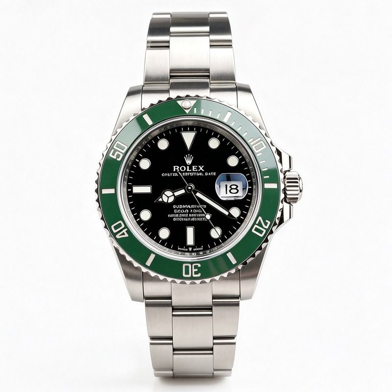 Vs三代绿水鬼 黑盘绿圈 41mm 3235机