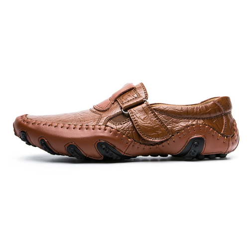 Men's large size leather shoes, fashionabl