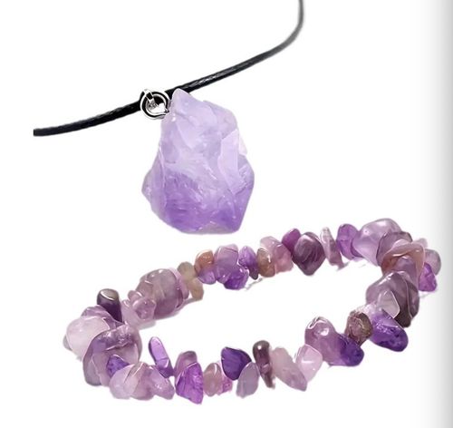 Healing Crystal Bracelet Set