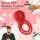Cock Ring Vibrating Delay Ejaculation Penis Ring clitoral stimulator